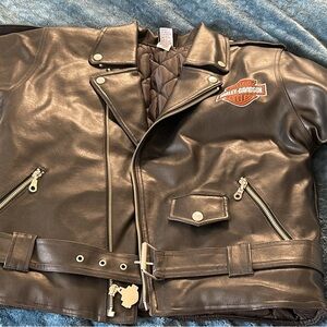 Nice youth large Harley Davidson jacket very nice